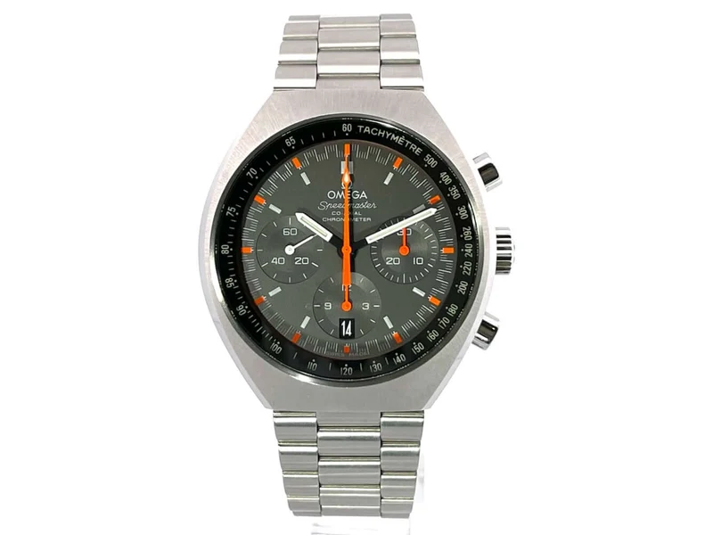 Omega Speedmaster Mark II 327.10.43.50.06.001 aus 2014 D-Papiere