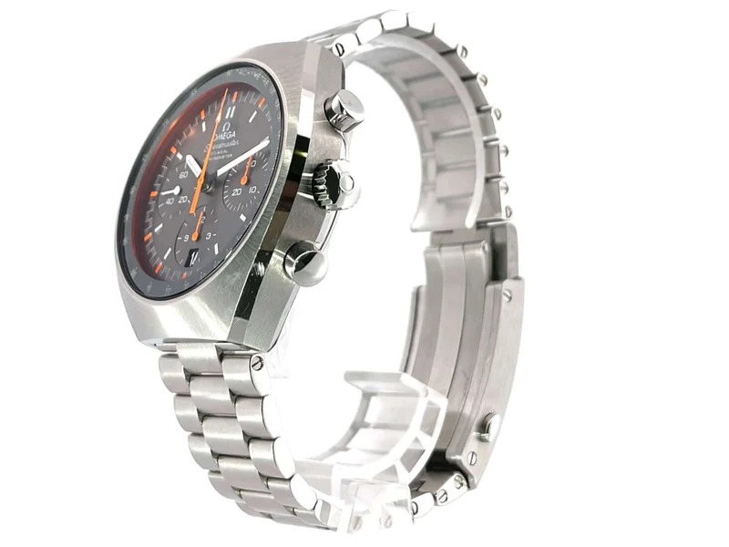 Omega Speedmaster Mark II 327.10.43.50.06.001 aus 2014 D-Papiere