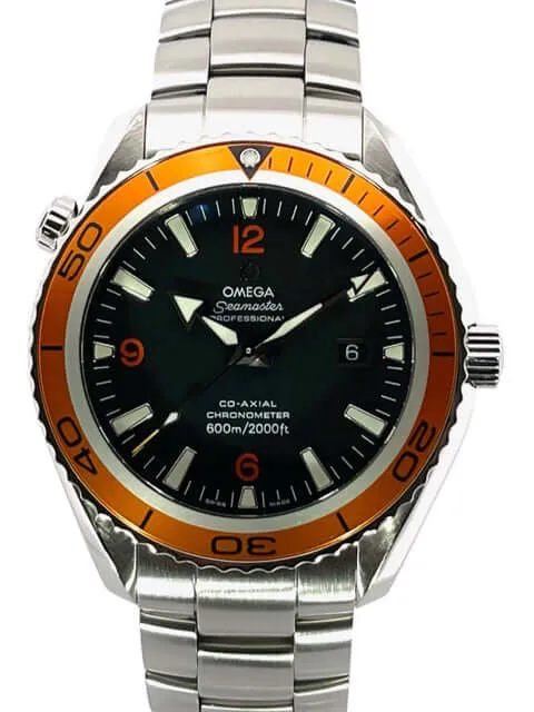 Omega Seamaster Planet Ocean 600m 45.5 mm 2908.50.38 aus 2005