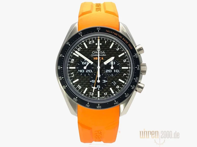 OMEGA Speedmaster HB-SIA 321.92.44.52.01.003 aus 2016 D-Papiere