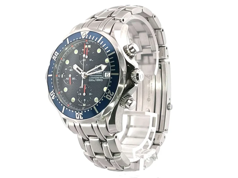 Omega Seamaster 300M Chrono Diver 2599.80.00 Deutsche Papiere aus 2001