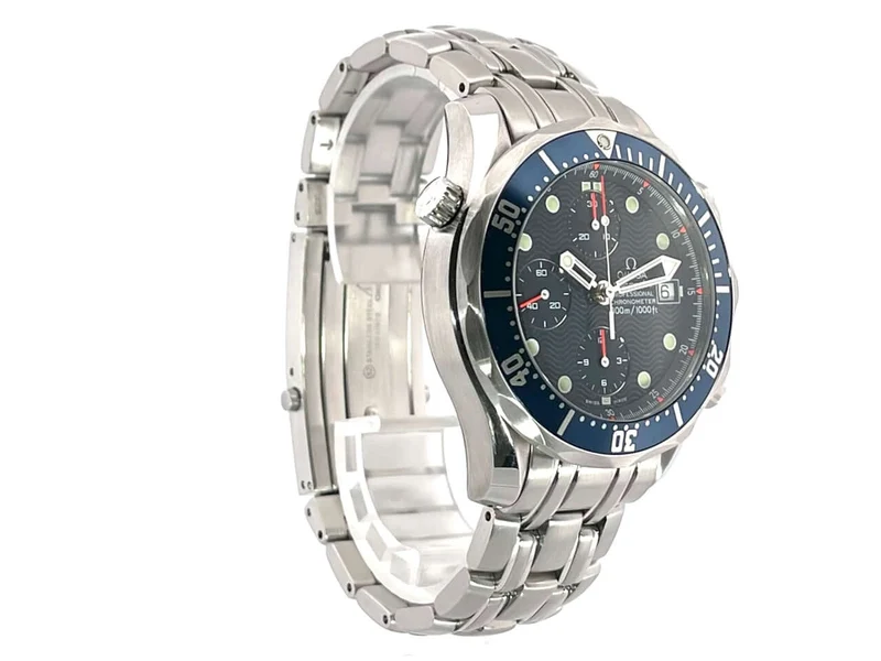 Omega Seamaster 300M Chrono Diver 2599.80.00 Deutsche Papiere aus 2001