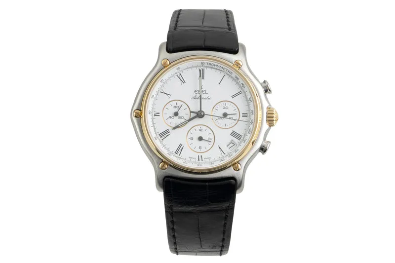 Ebel 1911 chronograph steel / gold automatic men's watch 1134901 [2501752]