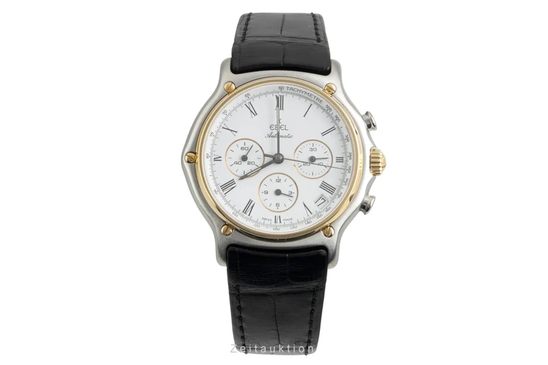 Ebel 1911 chronograph steel / gold automatic men's watch 1134901 [2501752]
