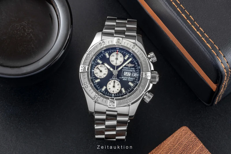 Breitling Superocean Chronograph chronograph steel automatic men's watch A13340 [2602681]