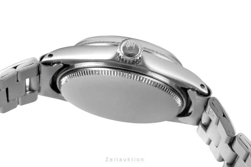 Rolex Oyster Perpetual steel / white gold automatic women's watch 6751 Vintage [2601448]