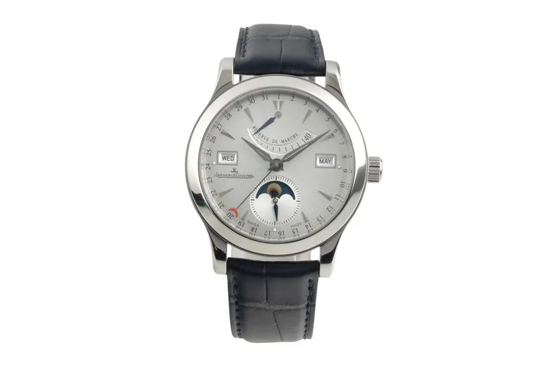 Jaeger LeCoultre Master Calendar steel automatic men's watch Q151842A, 147.8.41.S [2602659]