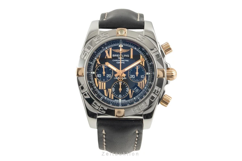 Breitling Chronomat 44 chronograph steel / gold automatic men's watch IB0110 [2602781]