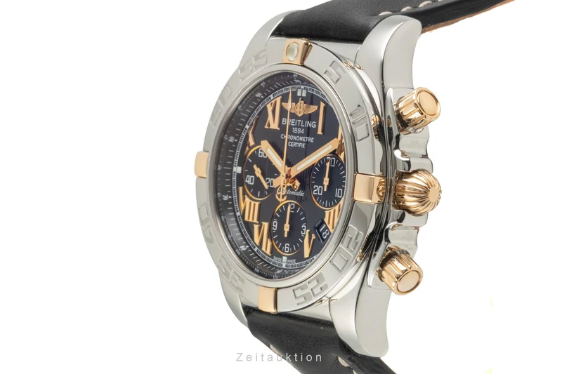 Breitling Chronomat 44 chronograph steel / gold automatic men's watch IB0110 [2602781]