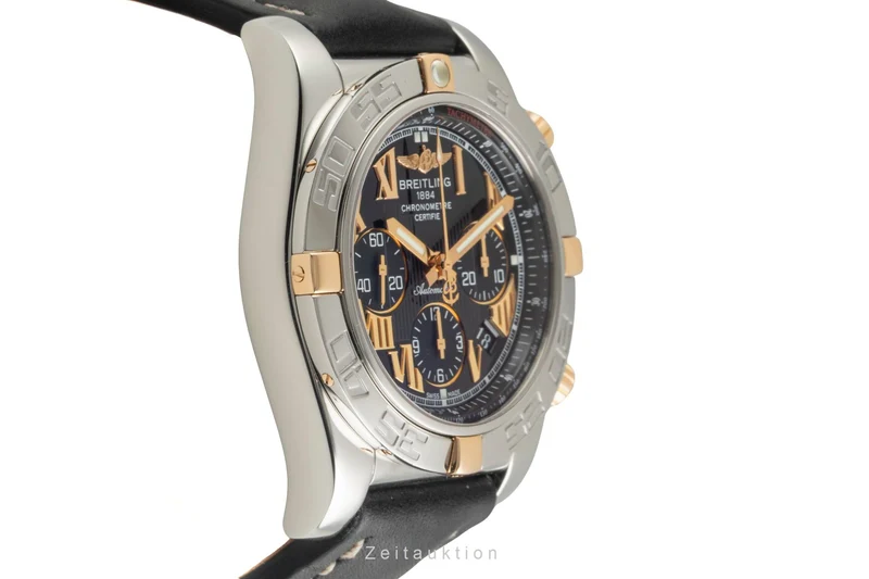 Breitling Chronomat 44 chronograph steel / gold automatic men's watch IB0110 [2602781]