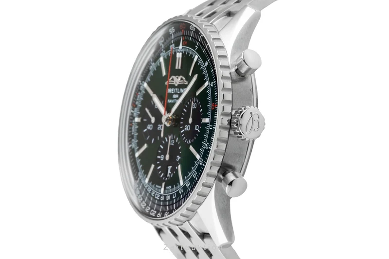 Breitling Navitimer 01 46 chronograph steel automatic men's watch AB0137241L1P1 LP: 9500EUR [2602684]