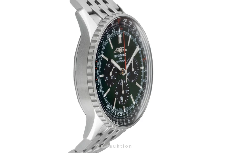 Breitling Navitimer 01 46 chronograph steel automatic men's watch AB0137241L1P1 LP: 9500EUR [2602684]
