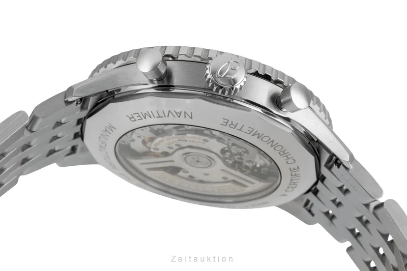 Breitling Navitimer 01 46 chronograph steel automatic men's watch AB0137241L1P1 LP: 9500EUR [2602684]