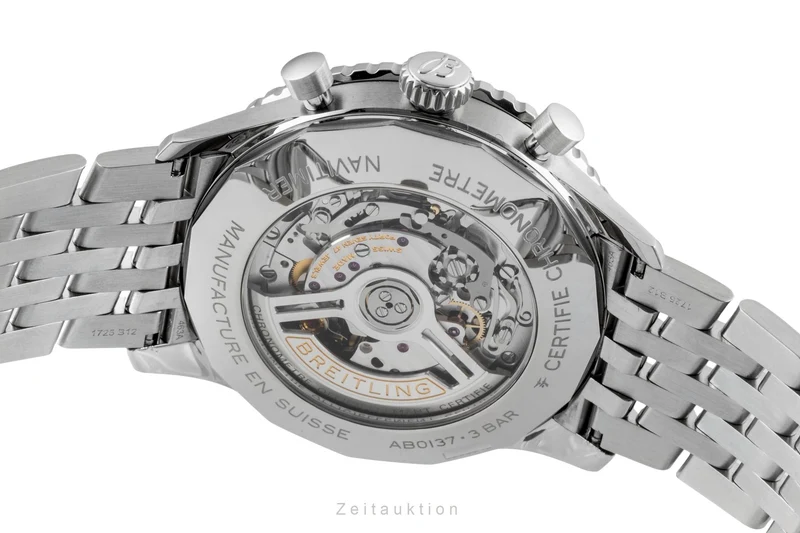Breitling Navitimer 01 46 chronograph steel automatic men's watch AB0137241L1P1 LP: 9500EUR [2602684]