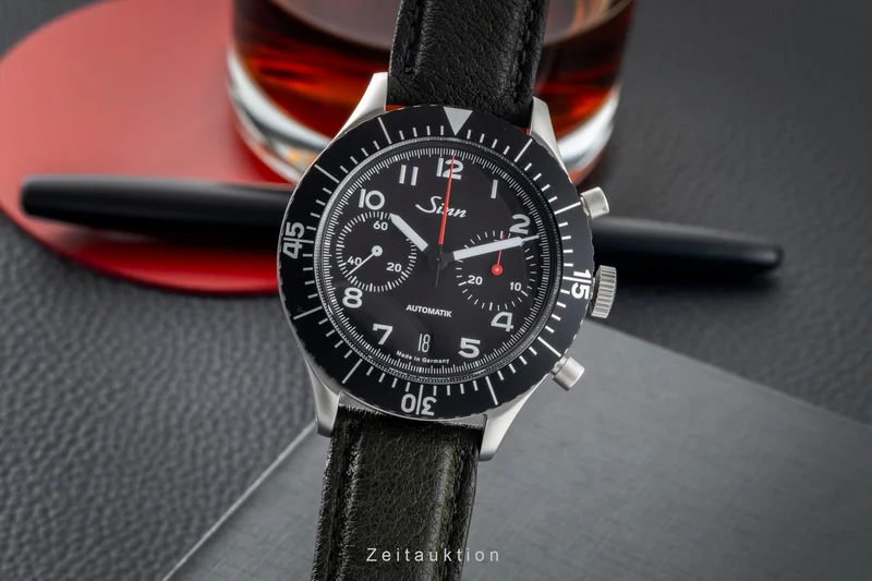 Sinn 158 chronograph steel automatic men's watch 158 Limited [2602734]