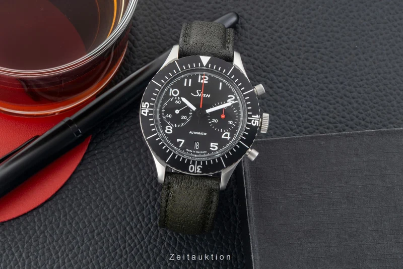 Sinn 158 chronograph steel automatic men's watch 158 Limited [2602734]