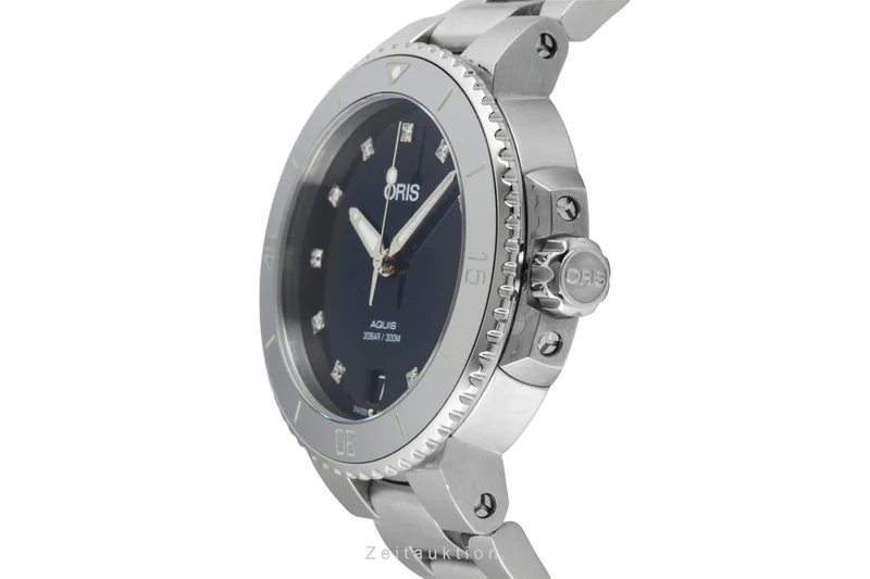 Oris Aquis Date steel automatic women's watch 01 733 7731 4195-07 8 18 05P [2602524]