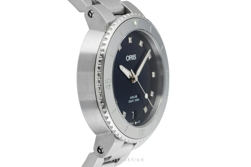 Oris Aquis Date steel automatic women's watch 01 733 7731 4195-07 8 18 05P [2602524]