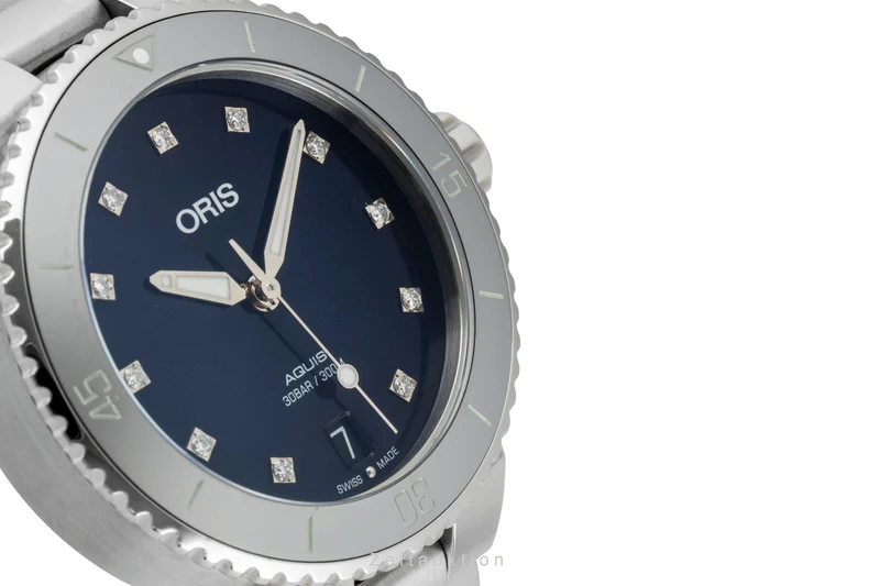 Oris Aquis Date steel automatic women's watch 01 733 7731 4195-07 8 18 05P [2602524]