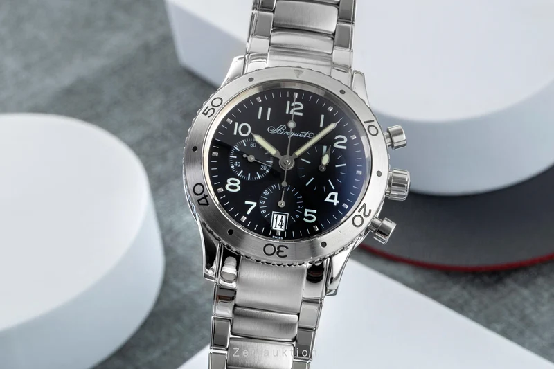 Breguet Type XX chronograph steel automatic men's watch 3820 [2505927]