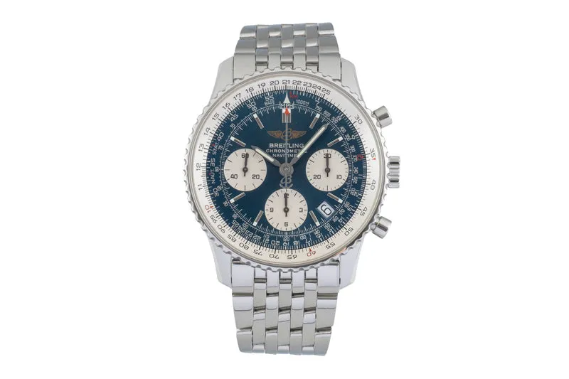 Breitling Navitimer chronograph steel automatic men's watch A23322 [2602517]