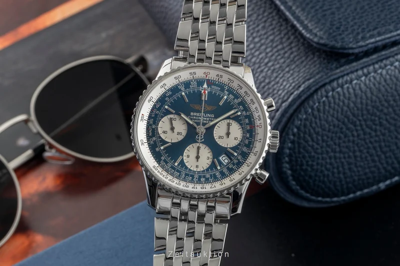 Breitling Navitimer chronograph steel automatic men's watch A23322 [2602517]