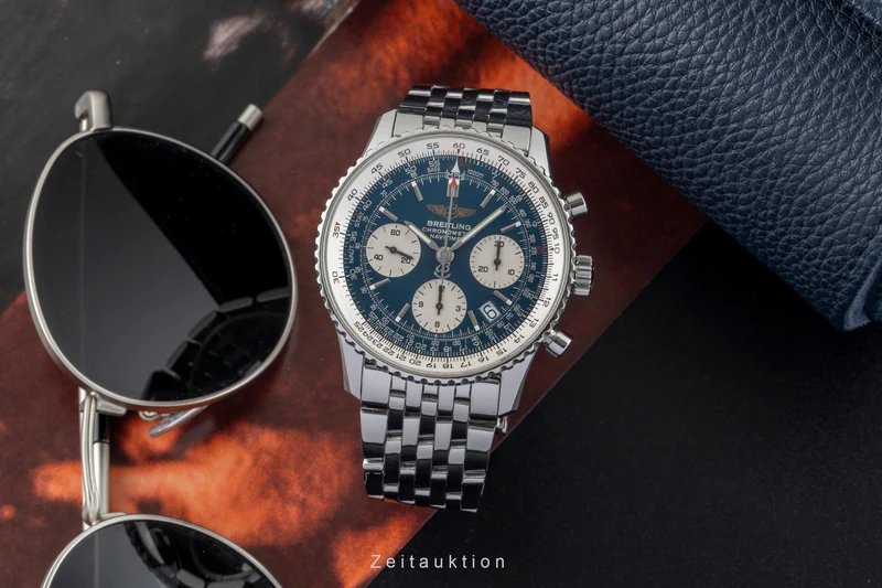 Breitling Navitimer chronograph steel automatic men's watch A23322 [2602517]