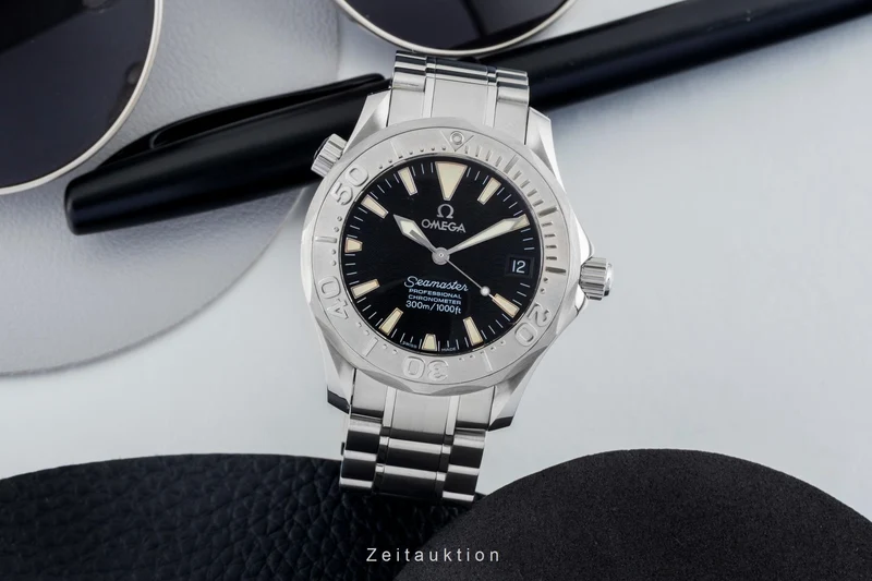 Omega Seamaster steel / white gold automatic men's watch 2236.50.00, 168.1643 [2602570]