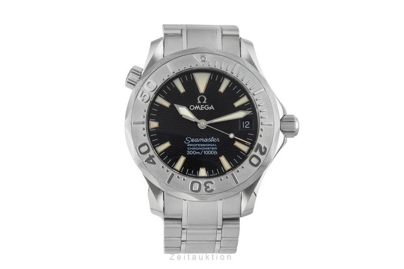 Omega Seamaster steel / white gold automatic men's watch 2236.50.00, 168.1643 [2602570]