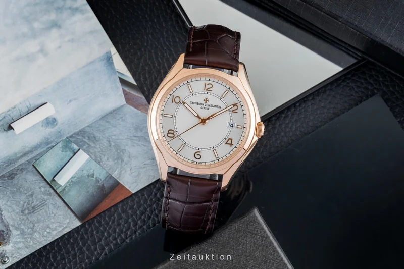 Vacheron & Constantin Fiftysix 18 ct red gold automatic men's watch 4600E/000R-B441 LP: 28700EUR [2602670]