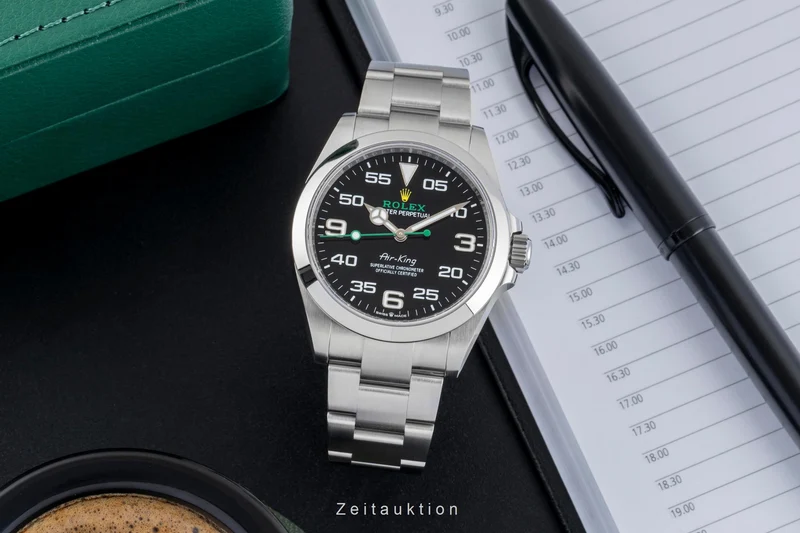 Rolex Air King steel automatic men's watch 126900 [2602701]