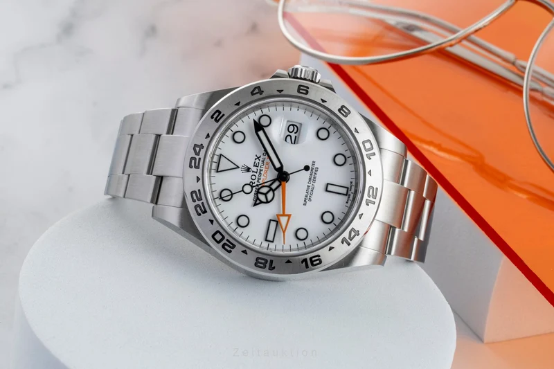 Rolex Explorer II steel automatic men's watch 216570 [2602866]