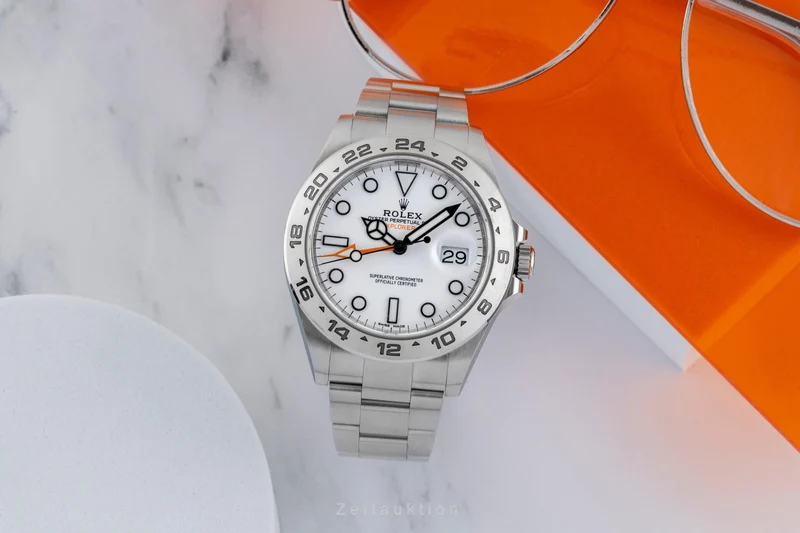 Rolex Explorer II steel automatic men's watch 216570 [2602866]
