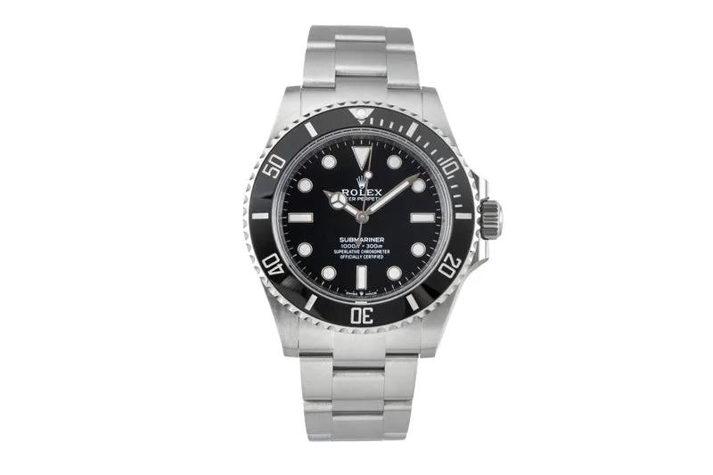 Rolex Submariner steel automatic men's watch 124060 [2602806]