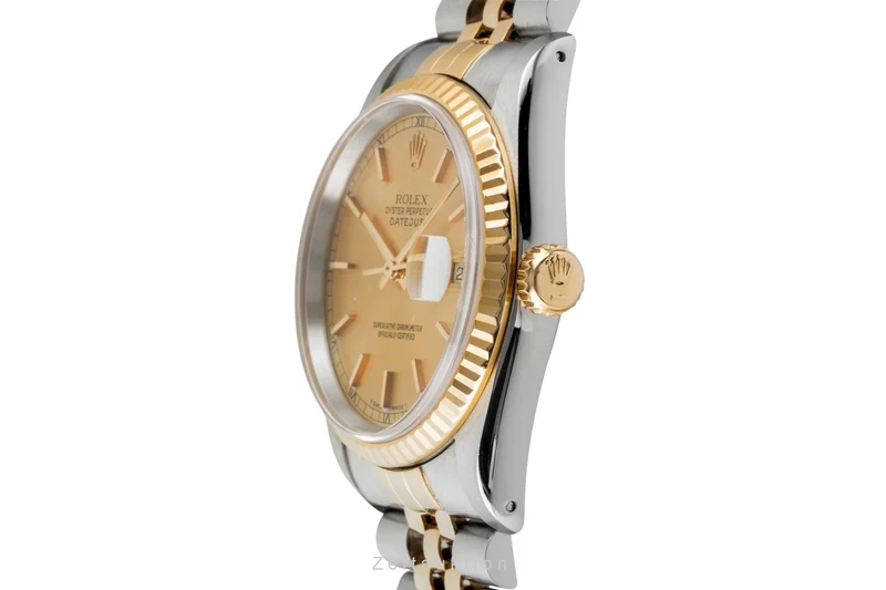 Rolex Datejust steel / gold automatic men's watch 16233 [2602477]