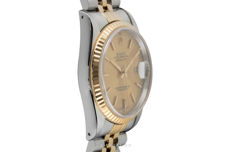 Rolex Datejust steel / gold automatic men's watch 16233 [2602477]