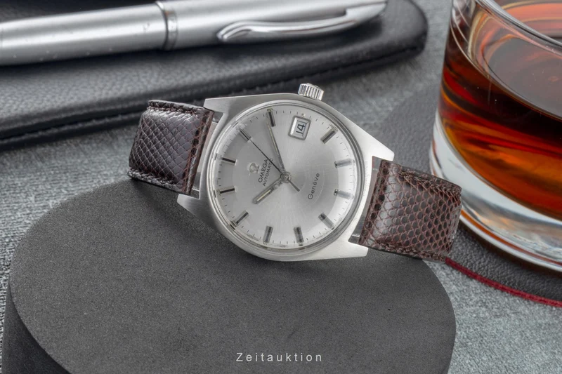 Omega Geneve steel automatic men's watch 166.041 Vintage [2502922]