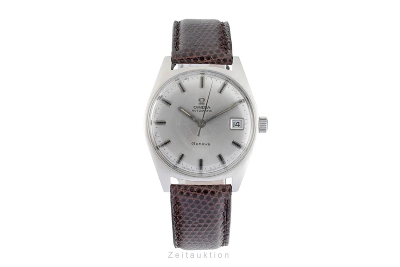Omega Geneve steel automatic men's watch 166.041 Vintage [2502922]