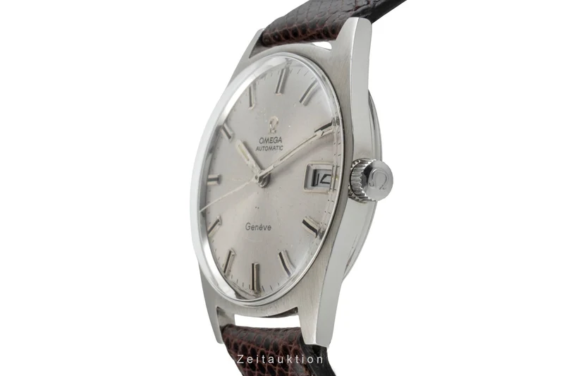 Omega Geneve steel automatic men's watch 166.041 Vintage [2502922]