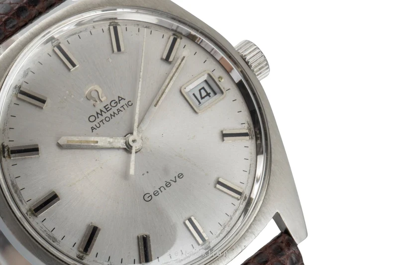 Omega Geneve steel automatic men's watch 166.041 Vintage [2502922]