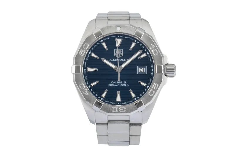 Tag Heuer Aquaracer steel automatic men's watch WAY2112-0 [2602549]