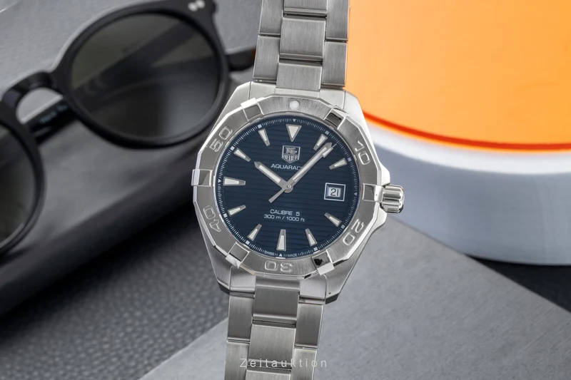 Tag Heuer Aquaracer steel automatic men's watch WAY2112-0 [2602549]