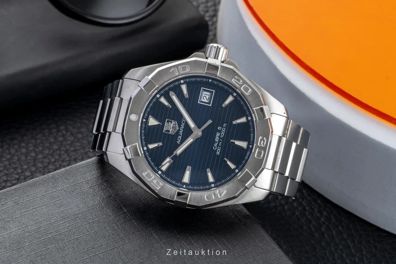 Tag Heuer Aquaracer steel automatic men's watch WAY2112-0 [2602549]