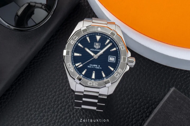 Tag Heuer Aquaracer steel automatic men's watch WAY2112-0 [2602549]