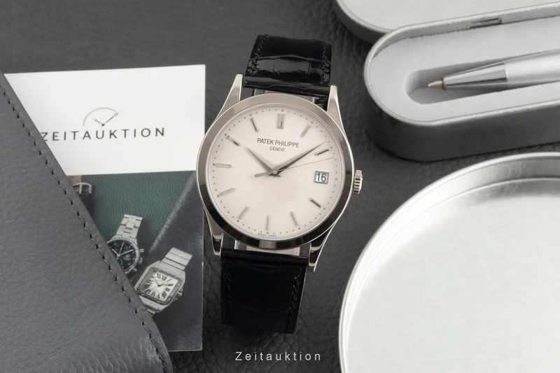 Patek Philippe Calatrava 18 ct white gold automatic men's watch 5296G-010 LP: 43802EUR [2602775]