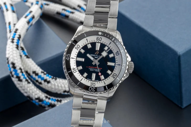 Breitling Superocean steel automatic men's watch A17375211B1A1 LP: 5650EUR [2602752]