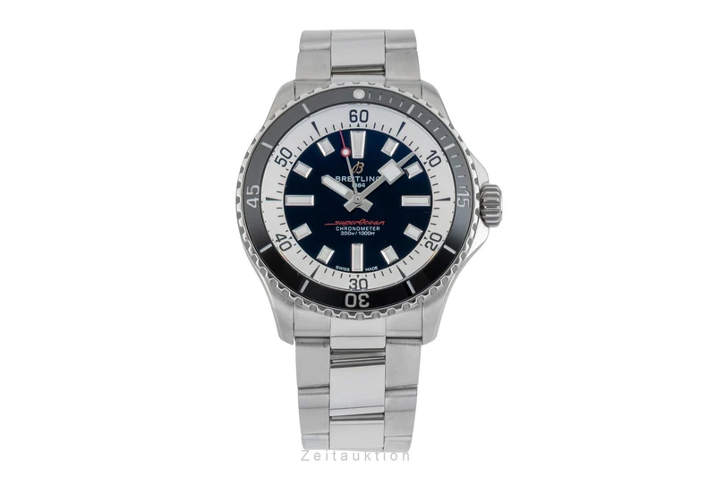 Breitling Superocean steel automatic men's watch A17375211B1A1 LP: 5650EUR [2602752]