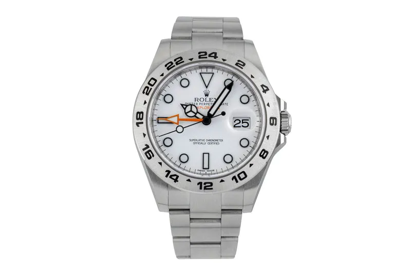 Rolex Explorer II steel automatic men's watch 216570 [2602788]