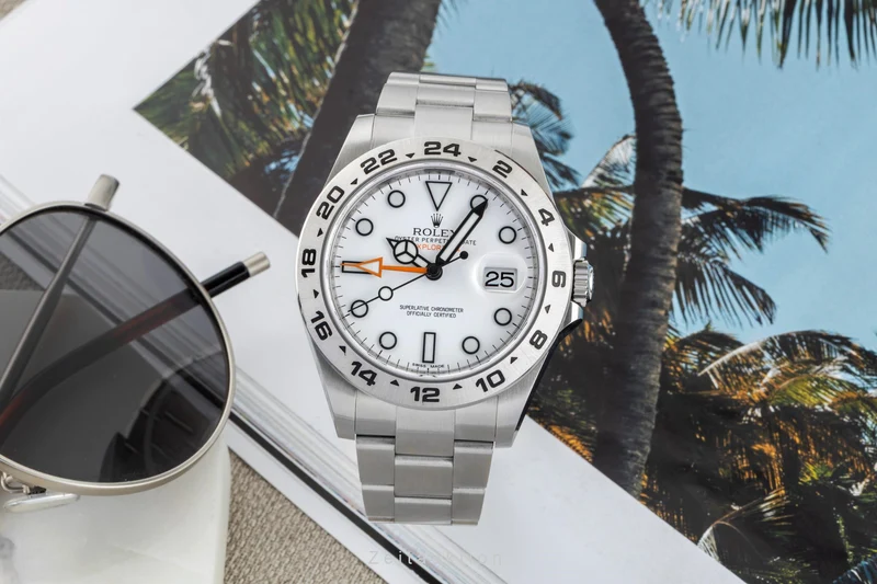 Rolex Explorer II steel automatic men's watch 216570 [2602788]