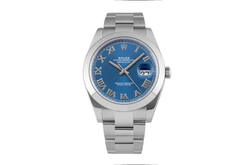 Rolex Datejust steel automatic men's watch 126300 [2602808]